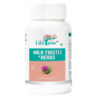 Lifetree Milk Thistle Herbs Liver Detoxifier 60 Ve...